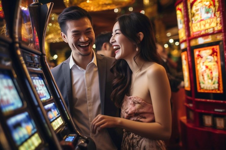Layar deposit dengan pilihan metode pembayaran DANA OVO GoPay
